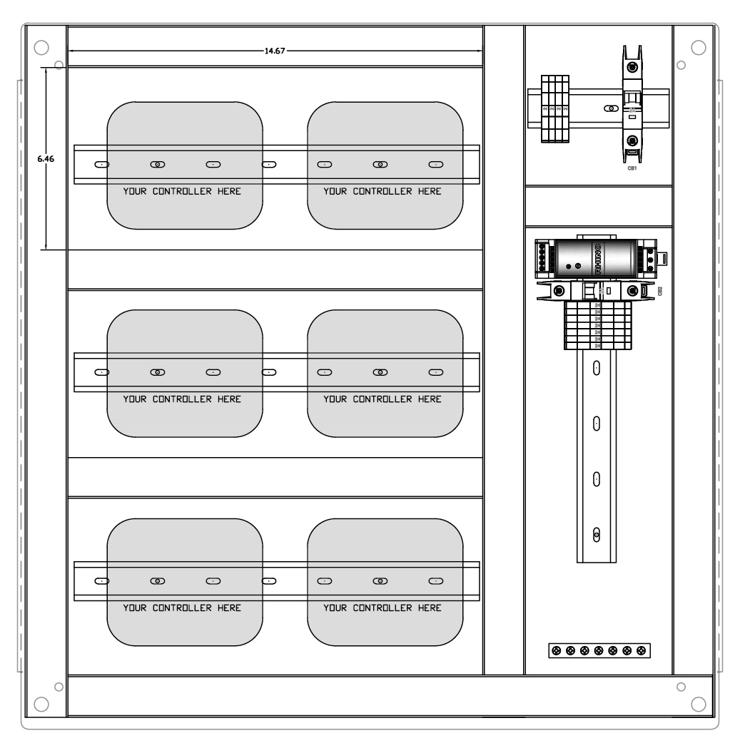 UL508A Pre Fabricated Control Panel 2