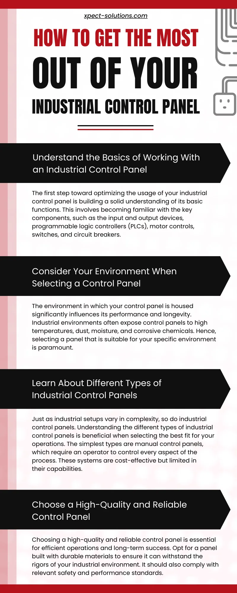 How To Get the Most out of Your Industrial Control Panel
