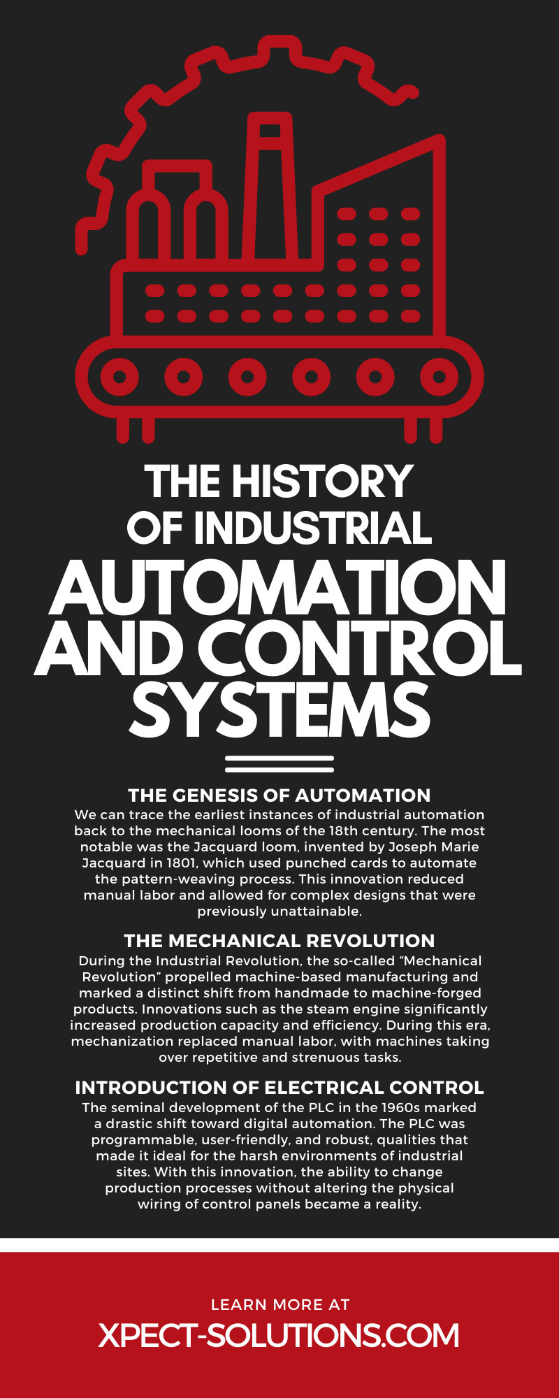 The History of Industrial Automation and Control Systems